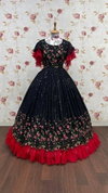 AJD 7864 Girls Wedding Wear Kids Gown Wholesale Market In Surat